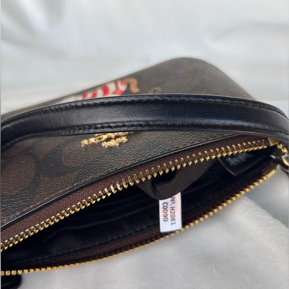 Coach Nolita 15 In Signature Canvas with Cat - Picture 10 of 13